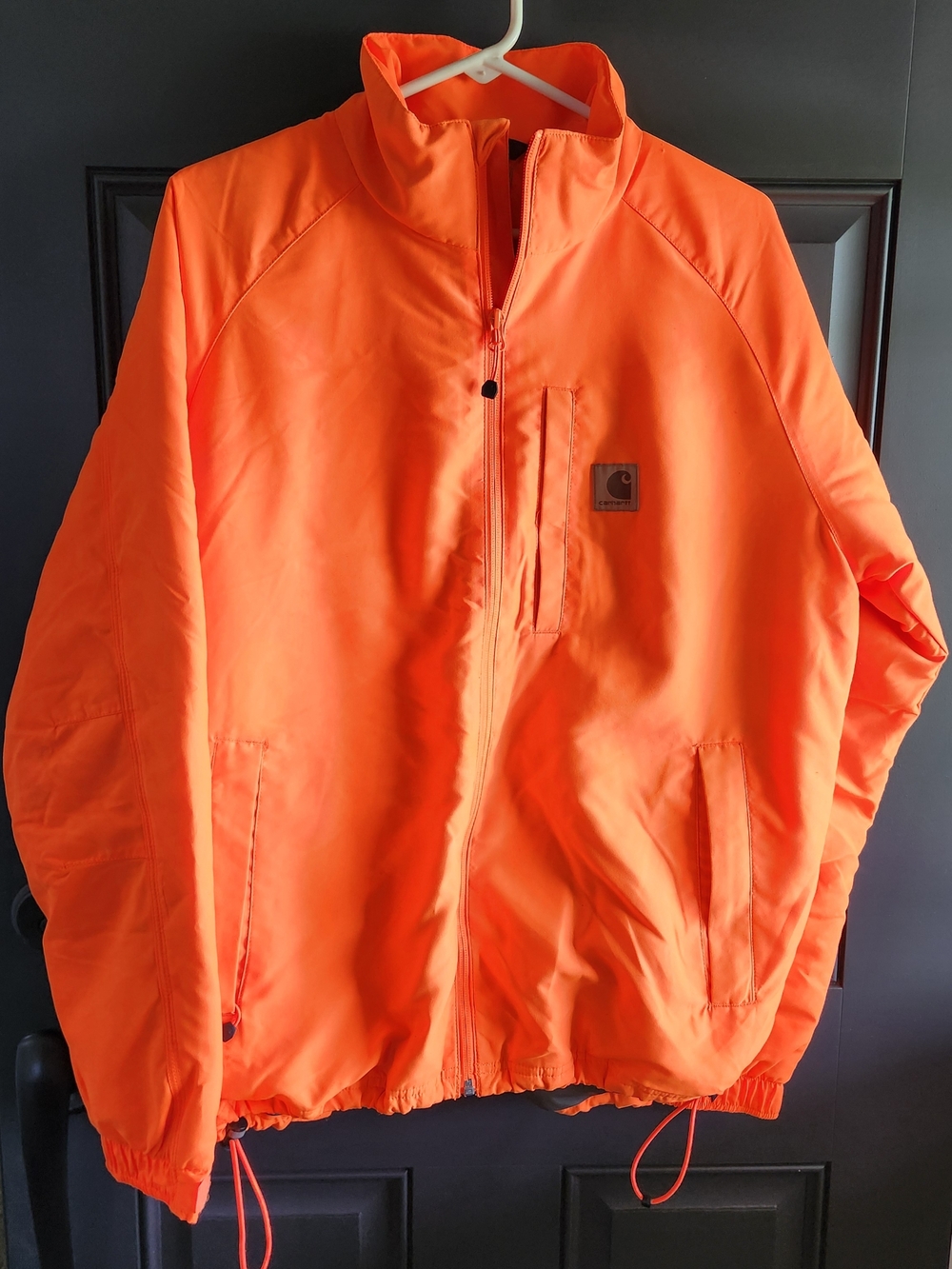 Carhartt Men’s High-Vis Orange Puffer Jacket